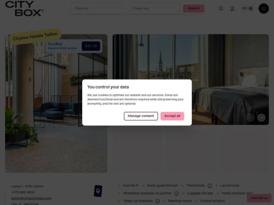 CityBox Hotel Tallinn