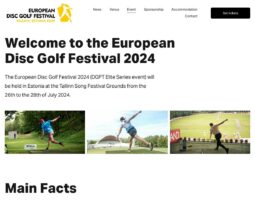 European Disc Golf Festival 2024