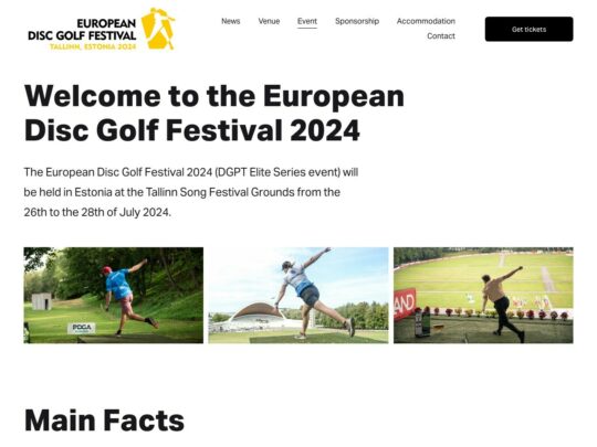 European Disc Golf Festival 2024